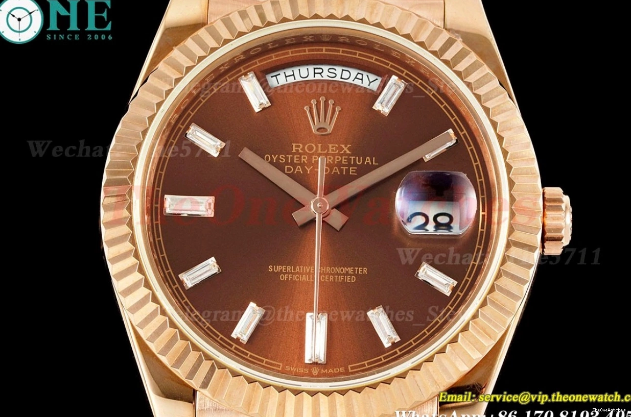 RG DayDate VR3255(Gain Brown KF 40mm Weight) 228235 Dia RG 0416